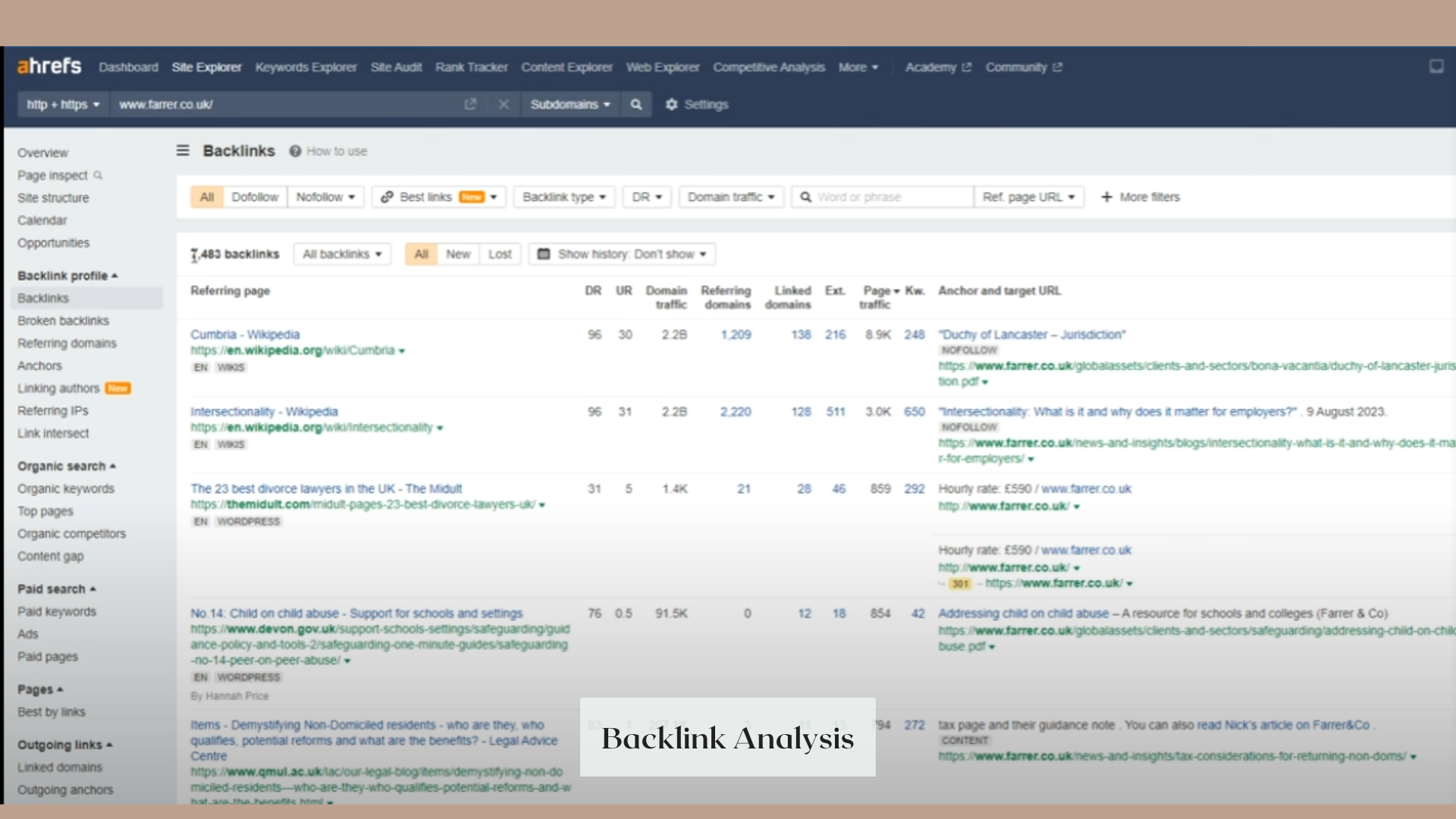 Competitor Analysis